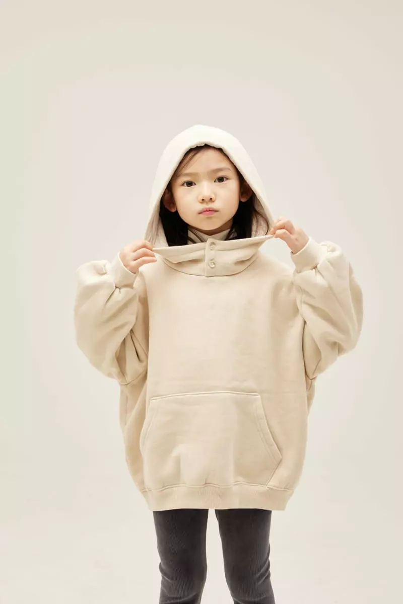 nrk - Korean Children Fashion - #littlefashionista - Button  Hoody - 12