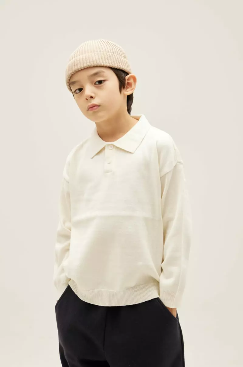 nrk - Korean Children Fashion - #magicofchildhood - Collar Knit Tee - 12