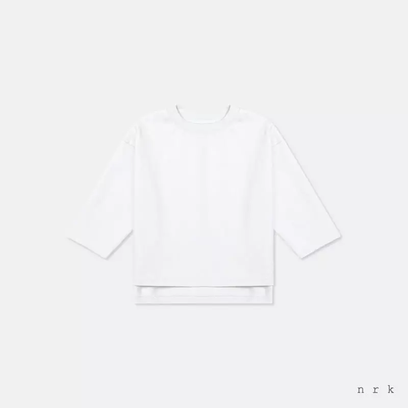 nrk - Korean Children Fashion - #magicofchildhood - Basic Slit Tee - 5