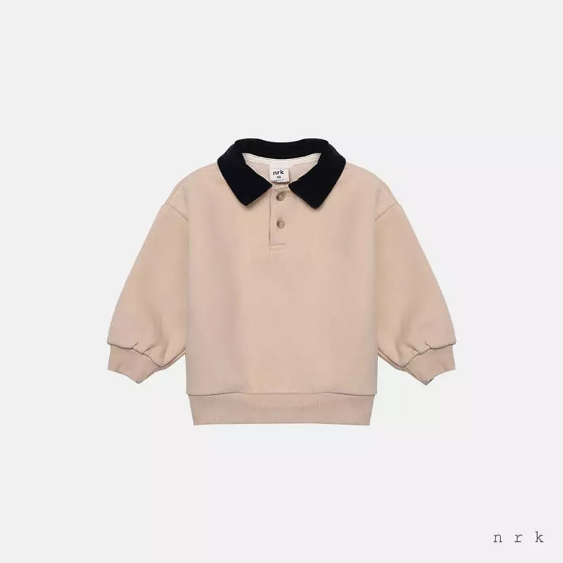 nrk - Korean Children Fashion - #magicofchildhood - Rib Collar Sweatshirt - 3