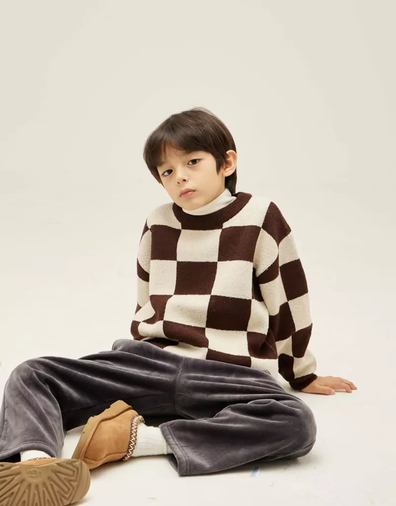 nrk - Korean Children Fashion - #minifashionista - Bookle Square Knit Tee - 12