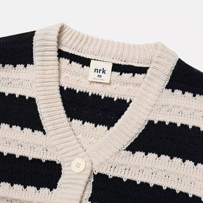 nrk - Korean Children Fashion - #prettylittlegirls - Block Cardigan - 6