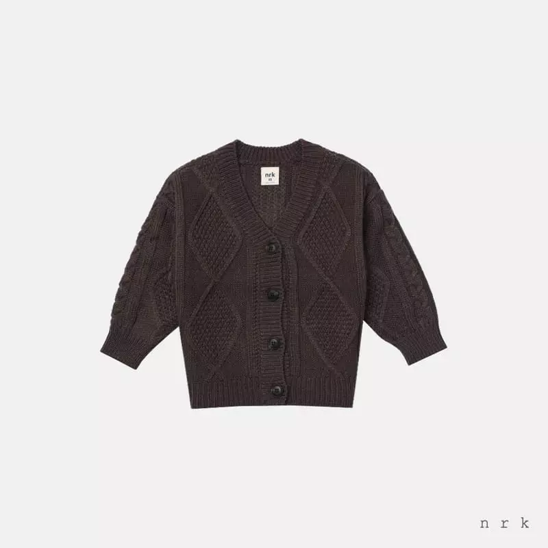 nrk - Korean Children Fashion - #minifashionista - Big Fisher Cardigan - 4