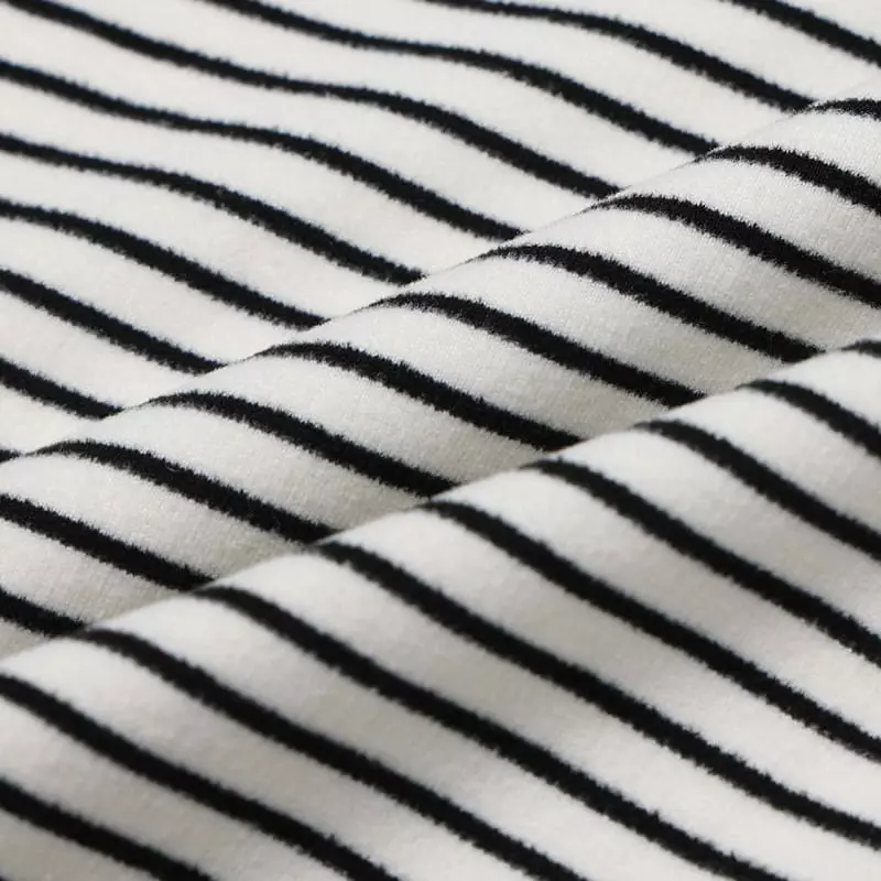 nrk - Korean Children Fashion - #prettylittlegirls - Stripes Turtleneck Tee - 8