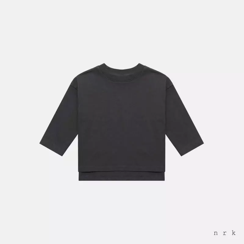 nrk - Korean Children Fashion - #prettylittlegirls - Basic Slit Tee - 7
