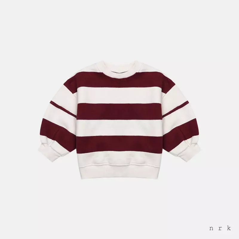 nrk - Korean Children Fashion - #minifashionista - Color Stripes Sweatshirt - 4