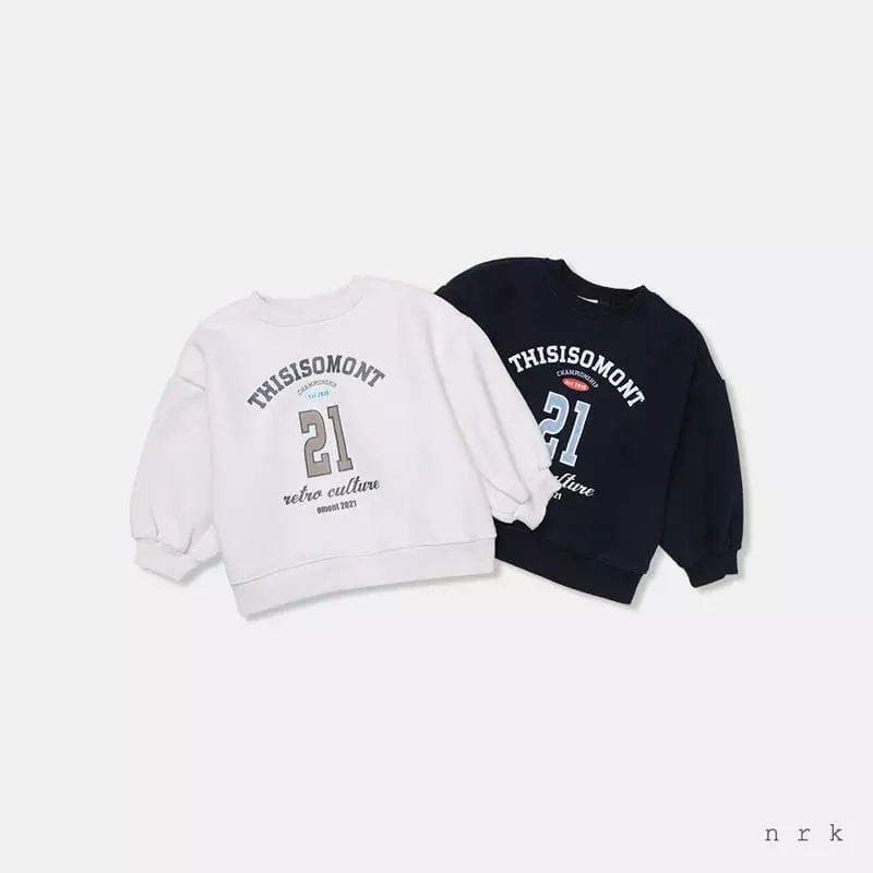 nrk - Korean Children Fashion - #prettylittlegirls - Retro Sweatshirt - 2