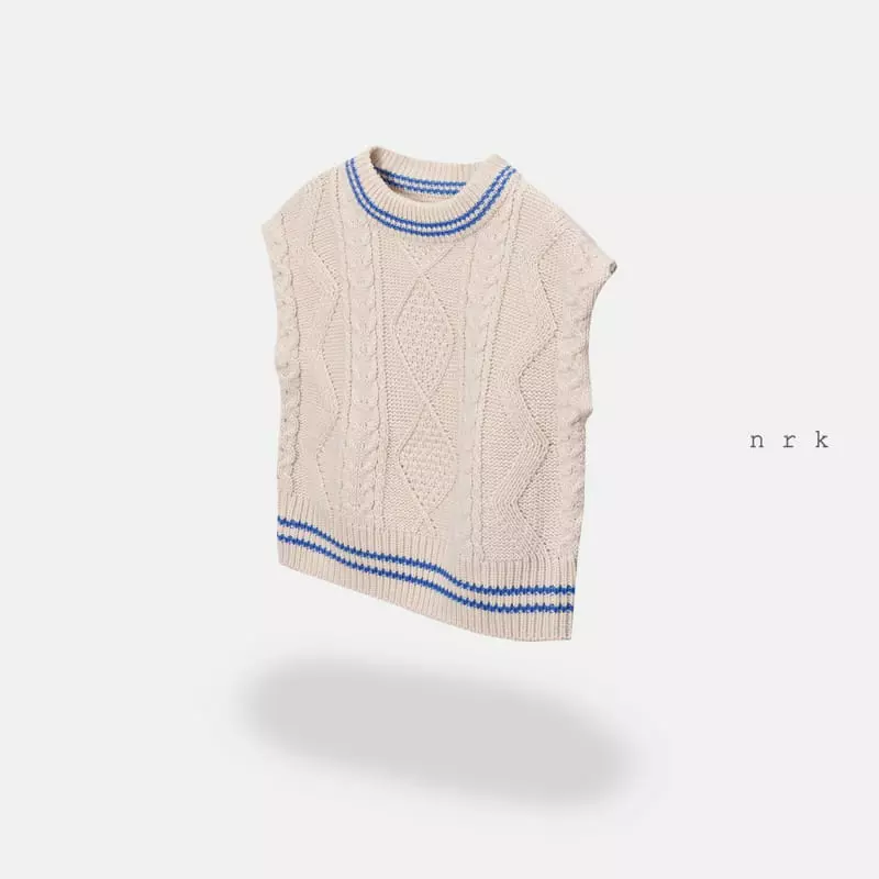 nrk - Korean Children Fashion - #stylishchildhood - Buckle Vest - 3