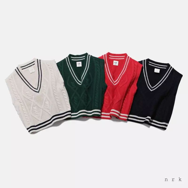 nrk - Korean Children Fashion - #stylishchildhood - School Vest - 2