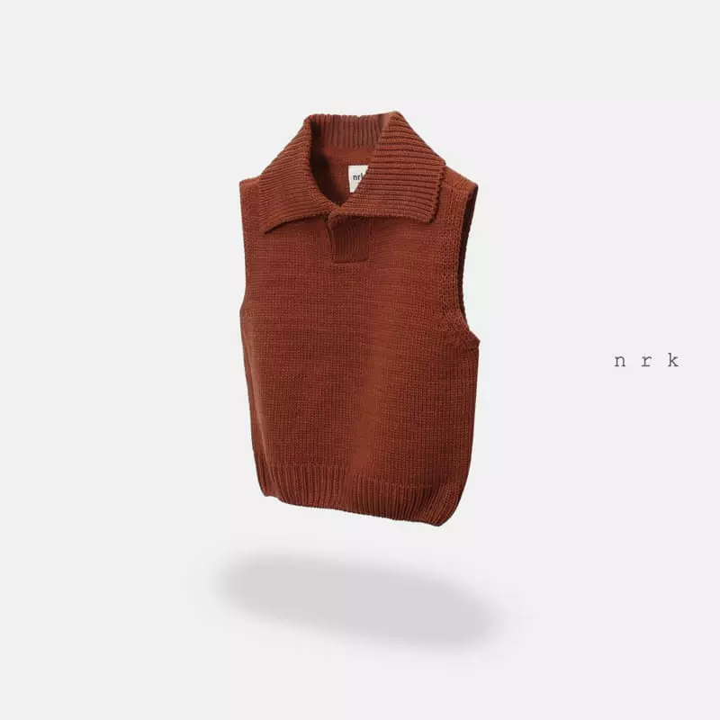 nrk - Korean Children Fashion - #todddlerfashion - Collar Vest - 3