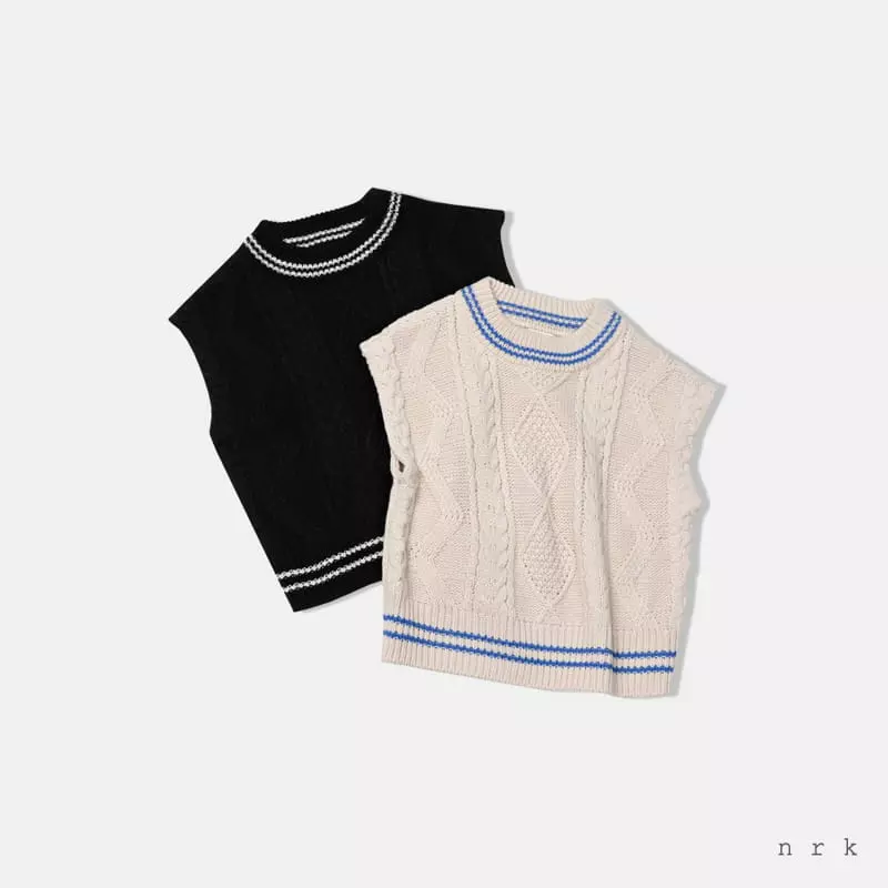 nrk - Korean Children Fashion - #toddlerclothing - Buckle Vest - 2