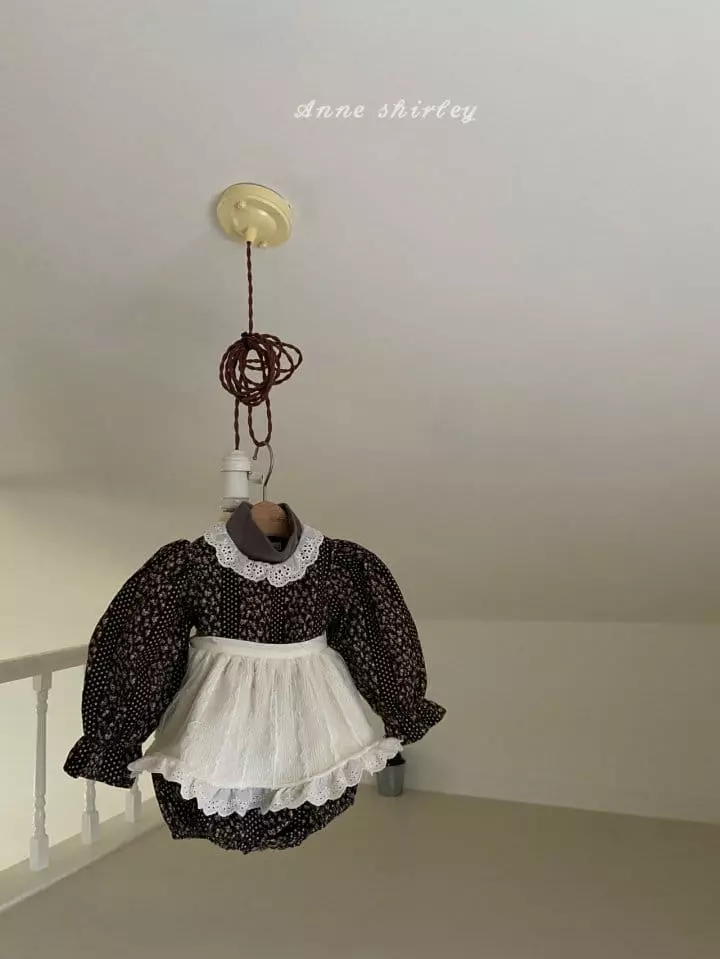 Anne Shirley - Korean Baby Fashion - #onlinebabyboutique - Loi Lace Collar Bodysuit - 9