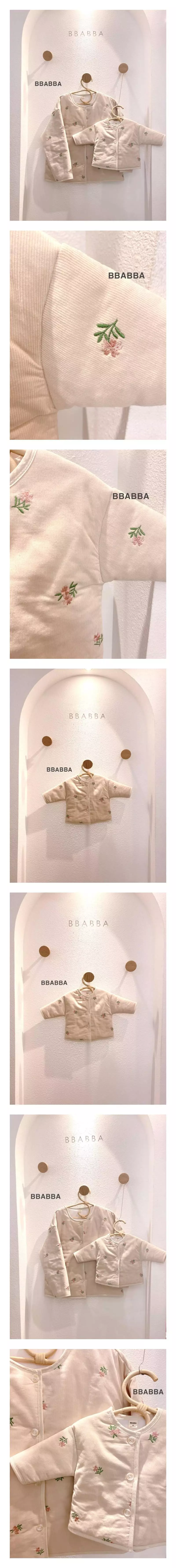 Bbabba - Korean Baby Fashion - #babyboutiqueclothing - Berry Flower Jumper Baby - 2