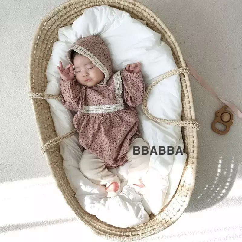 Bbabba - Korean Baby Fashion - #babyfashion - Evlyn Lace Bodysuit Set