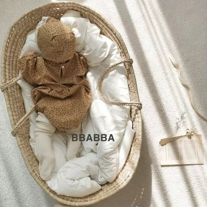 Bbabba - Korean Baby Fashion - #babygirlfashion - Evlyn Lace Bodysuit Set - 3