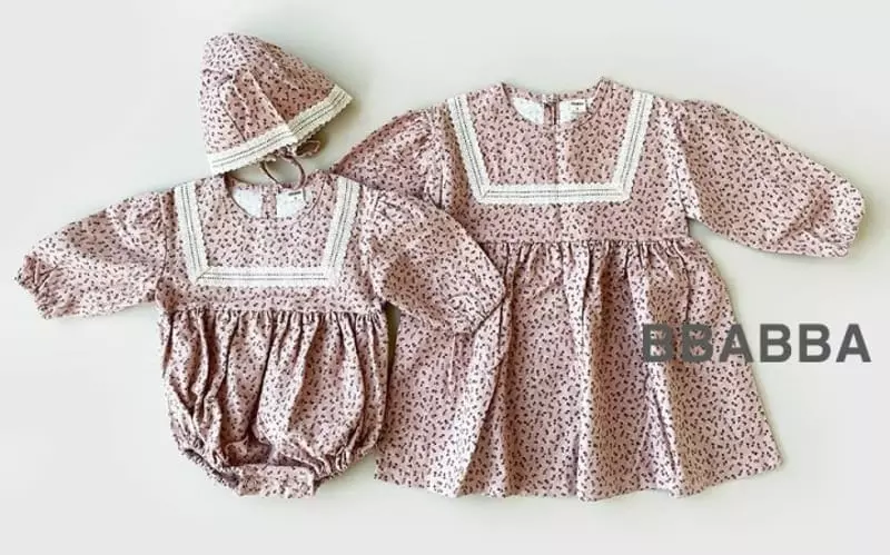 Bbabba - Korean Baby Fashion - #babywear - Evlyn Lace Bodysuit Set - 9