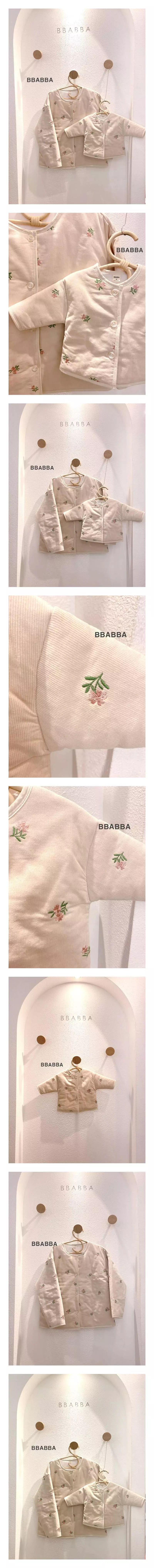 Bbabba - Korean Women Fashion - #womensfashion - Berry Flower Jumper Mom