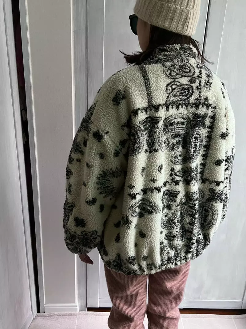 Bon Bon Butik - Korean Women Fashion - #restrostyle - Mom Dumble Zip-up Jacket - 6