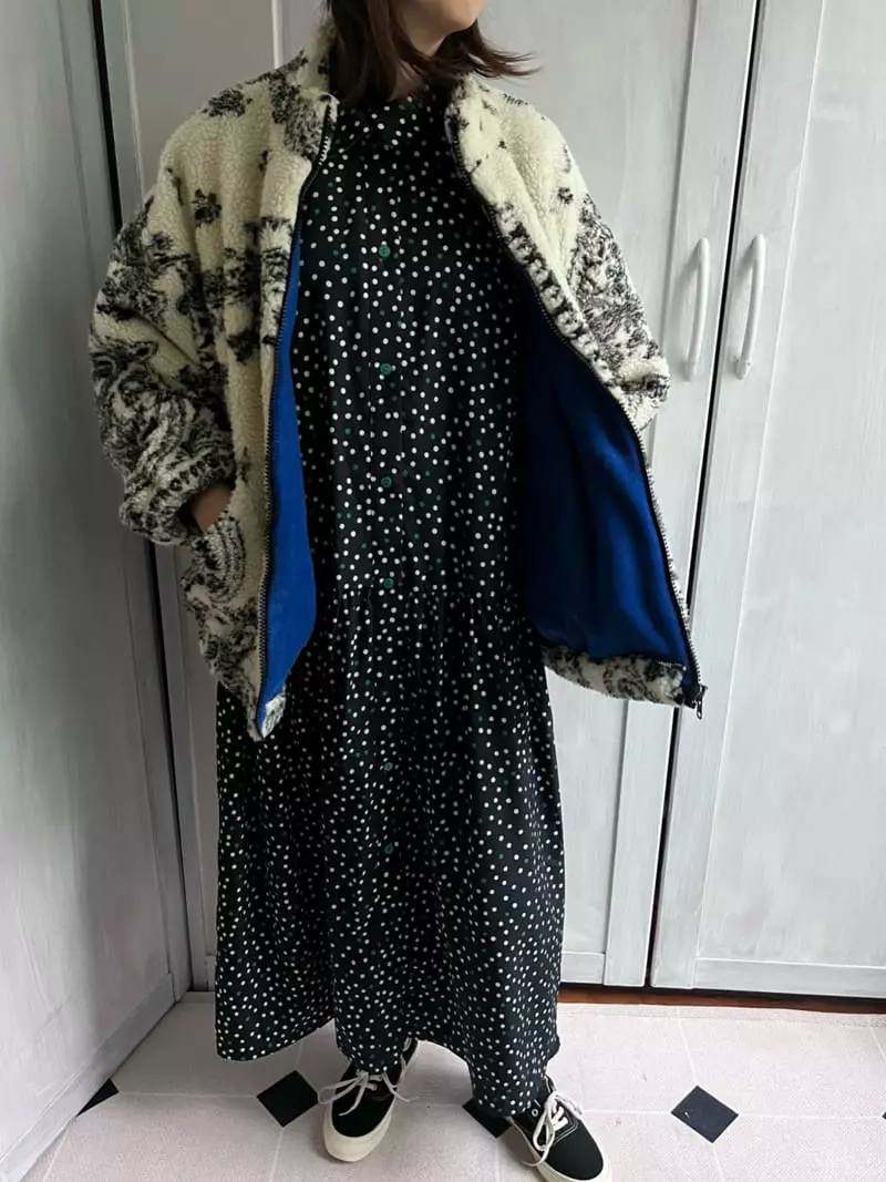 Bon Bon Butik - Korean Women Fashion - #shopsmall - Mom Dumble Zip-up Jacket - 8