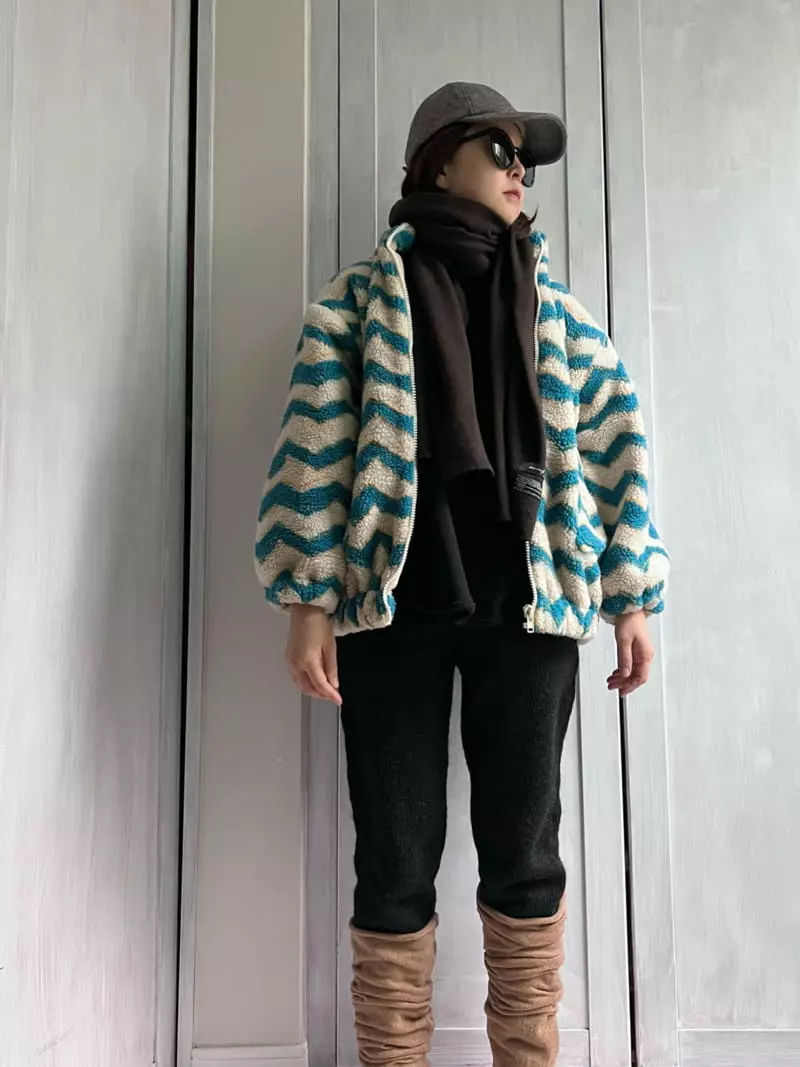 Bon Bon Butik - Korean Women Fashion - #vintageinspired - Mom Knit Jogger Pants - 2