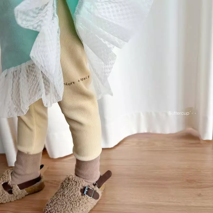 Buttercup - Korean Children Fashion - #childofig - Mink Rib Pants - 2