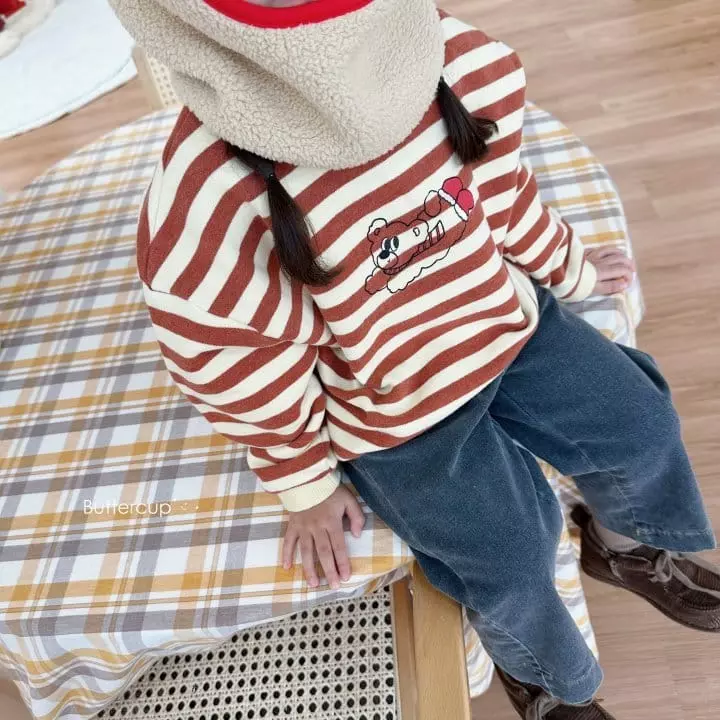 Buttercup - Korean Children Fashion - #fashionkids - Merry Bear Sweatshirt - 7
