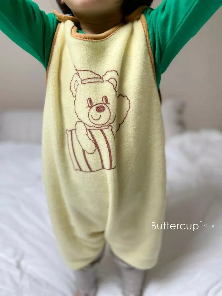 Buttercup - Korean Children Fashion - #kidsshorts - Button Sleep Long Vest - 6
