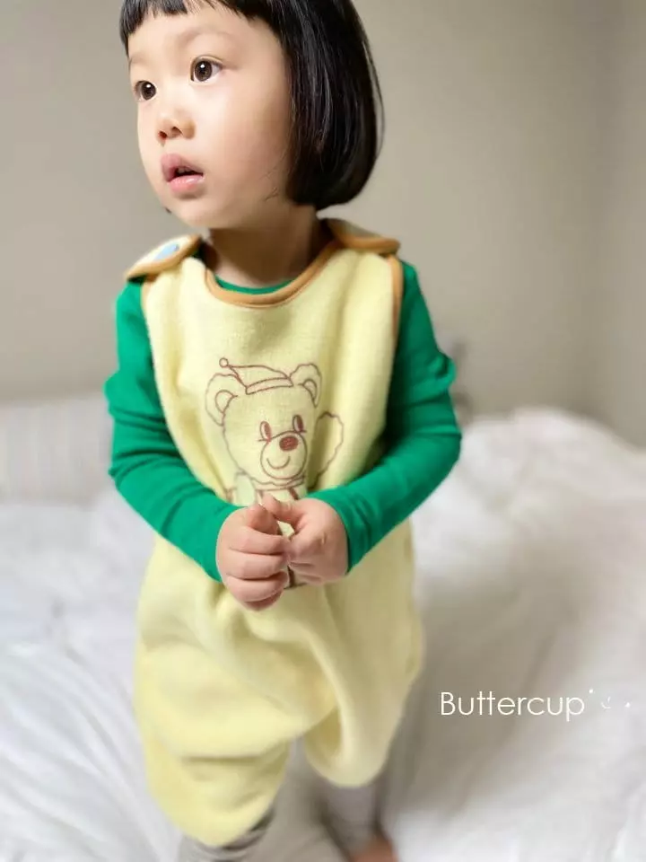 Buttercup - Korean Children Fashion - #kidsstore - Button Sleep Long Vest - 7