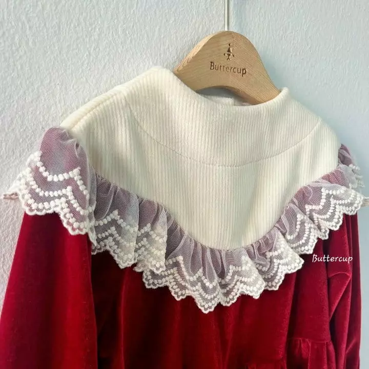 Buttercup - Korean Children Fashion - #littlefashionista - Velvet Lace One-pice - 9
