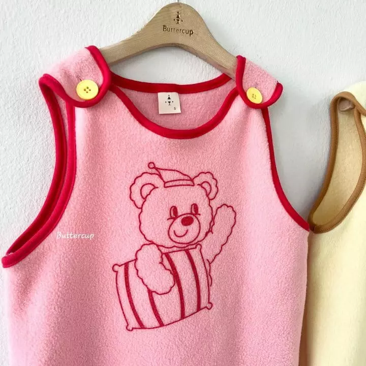 Buttercup - Korean Children Fashion - #magicofchildhood - Button Sleep Long Vest - 11