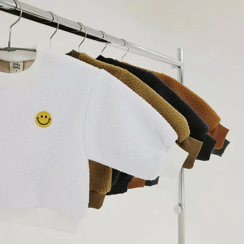 Daily Daily - Korean Children Fashion - #discoveringself - Bbogle Smile Sweatshirt - 11