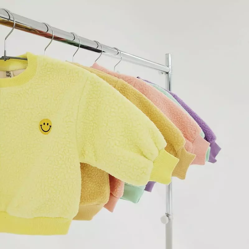 Daily Daily - Korean Children Fashion - #fashionkids - Bbogle Smile Sweatshirt - 12
