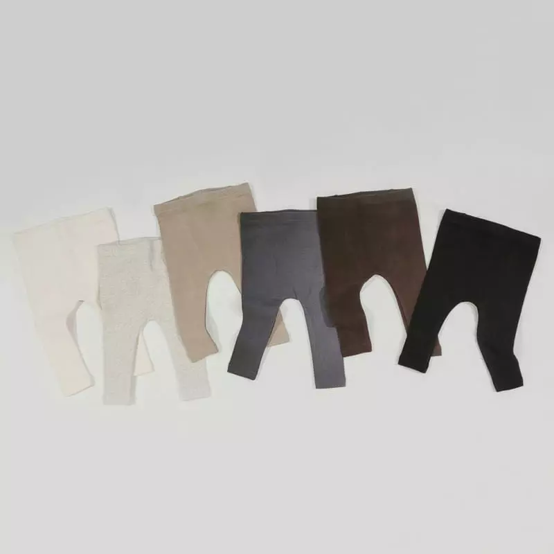 Daily Daily - Korean Children Fashion - #fashionkids - Bebe Dandan Peach Leggings - 10