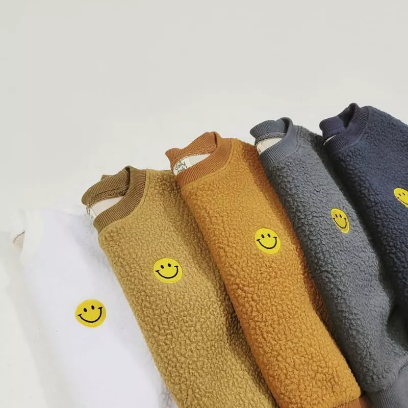 Daily Daily - Korean Children Fashion - #stylishchildhood - Bbogle Smile Sweatshirt - 7
