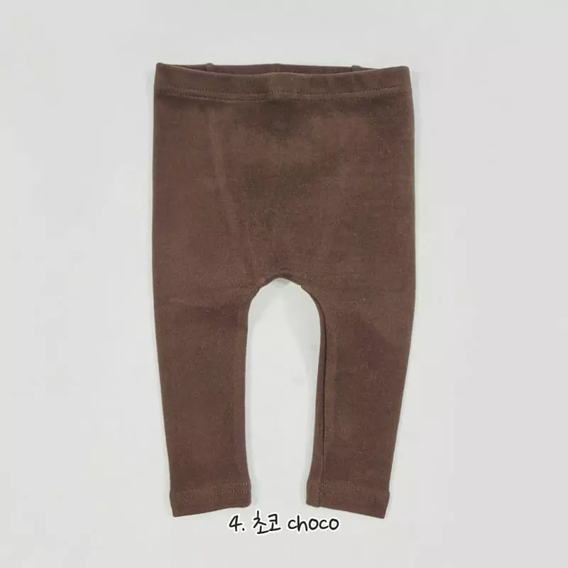 Daily Daily - Korean Children Fashion - #stylishchildhood - Bebe Dandan Peach Leggings - 5