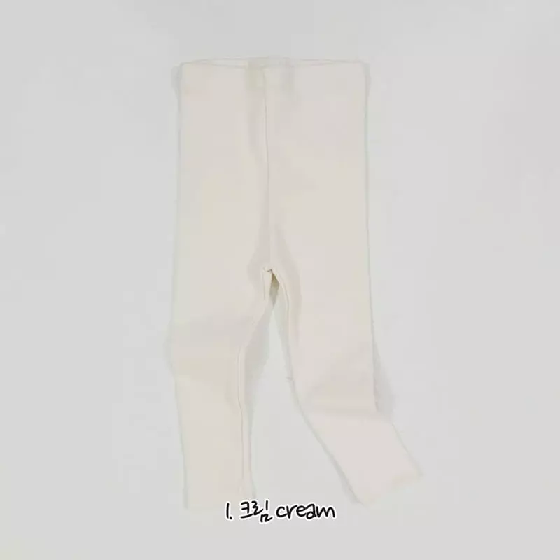 Daily Daily - Korean Children Fashion - #todddlerfashion - Dandan Peach Leggings - 2