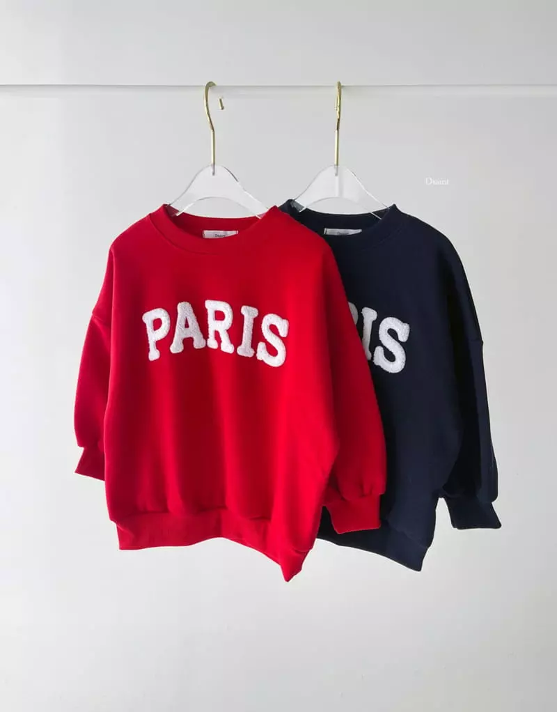 Dsaint - Korean Children Fashion - #Kfashion4kids - Paris Bookle Sweatshirt