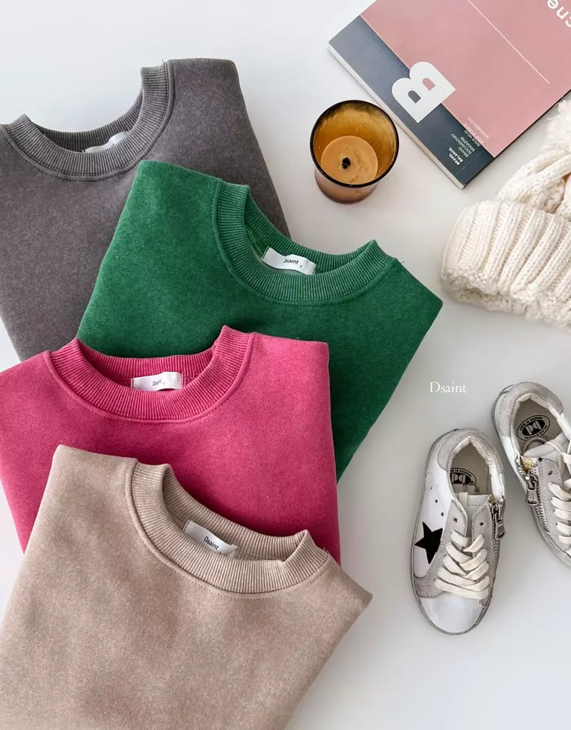 Dsaint - Korean Children Fashion - #Kfashion4kids - Color Good Pigment Sweatshirt - 6