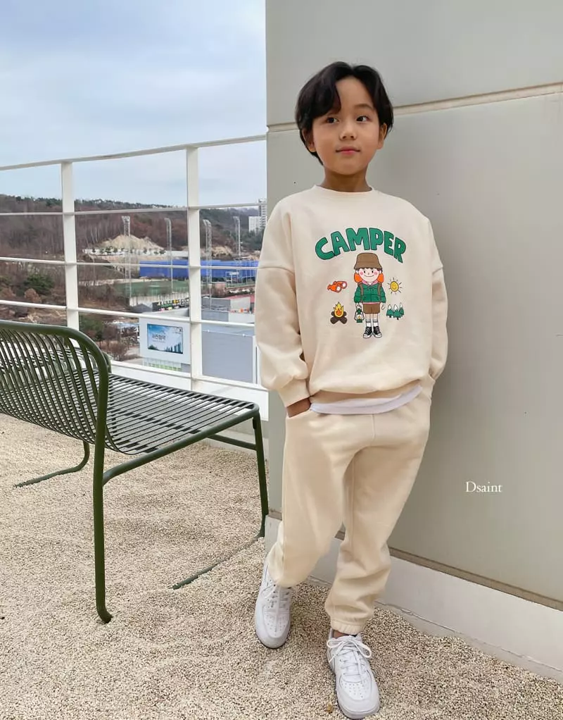 Dsaint - Korean Children Fashion - #Kfashion4kids - Camper Skirt Leggings Set - 12