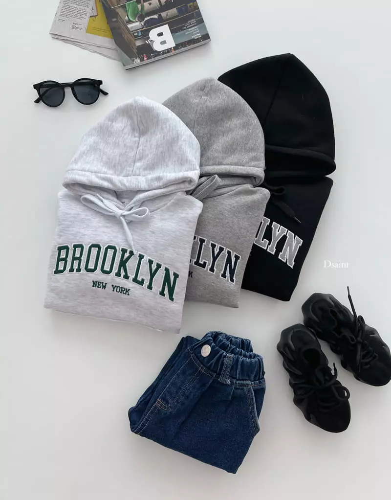 Dsaint - Korean Children Fashion - #Kfashion4kids - Brock New York Patch Hoody - 3