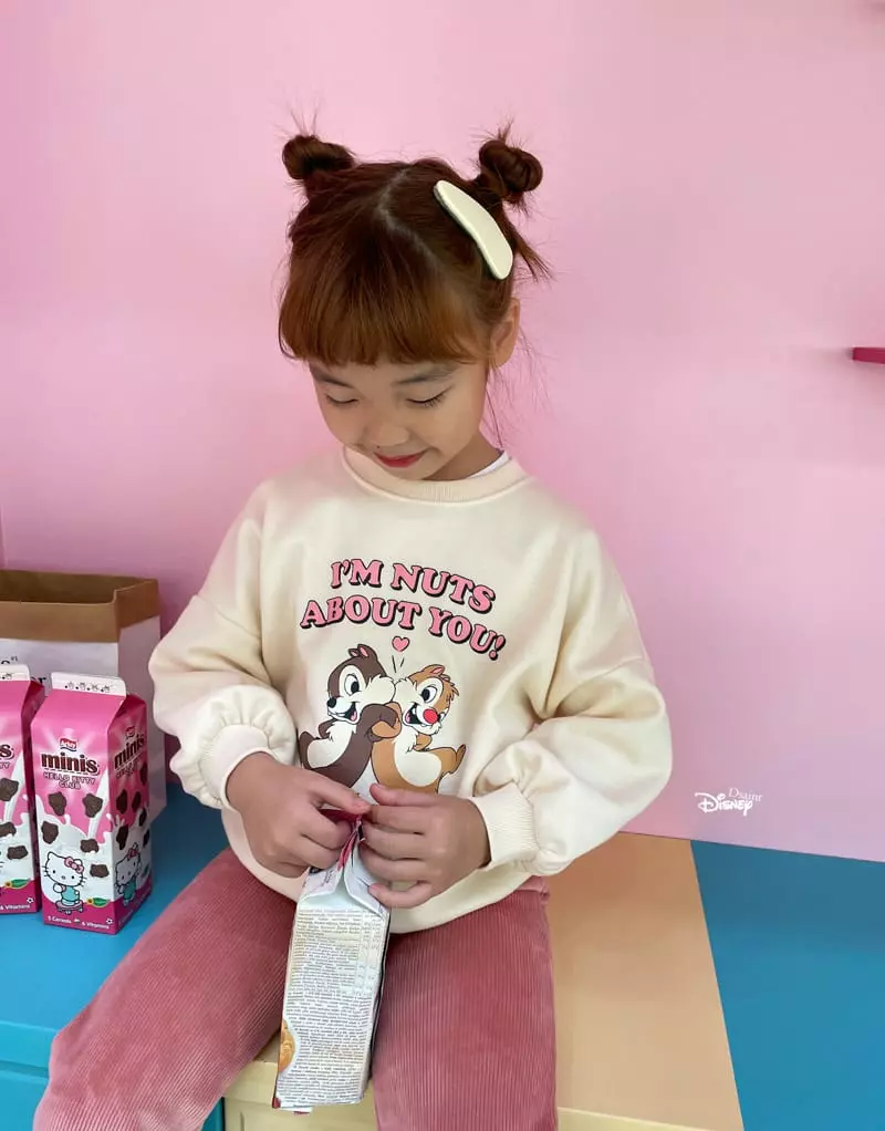 Dsaint - Korean Children Fashion - #childofig - Nuts Chip And Dale Sweatshirt - 7