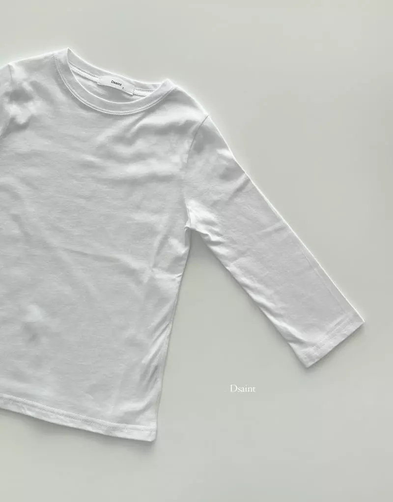 Dsaint - Korean Children Fashion - #childofig - Long Sleeves Inner Tee - 6