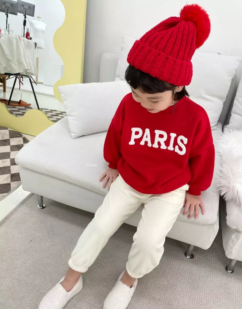 Dsaint - Korean Children Fashion - #childofig - Paris Bookle Sweatshirt - 6