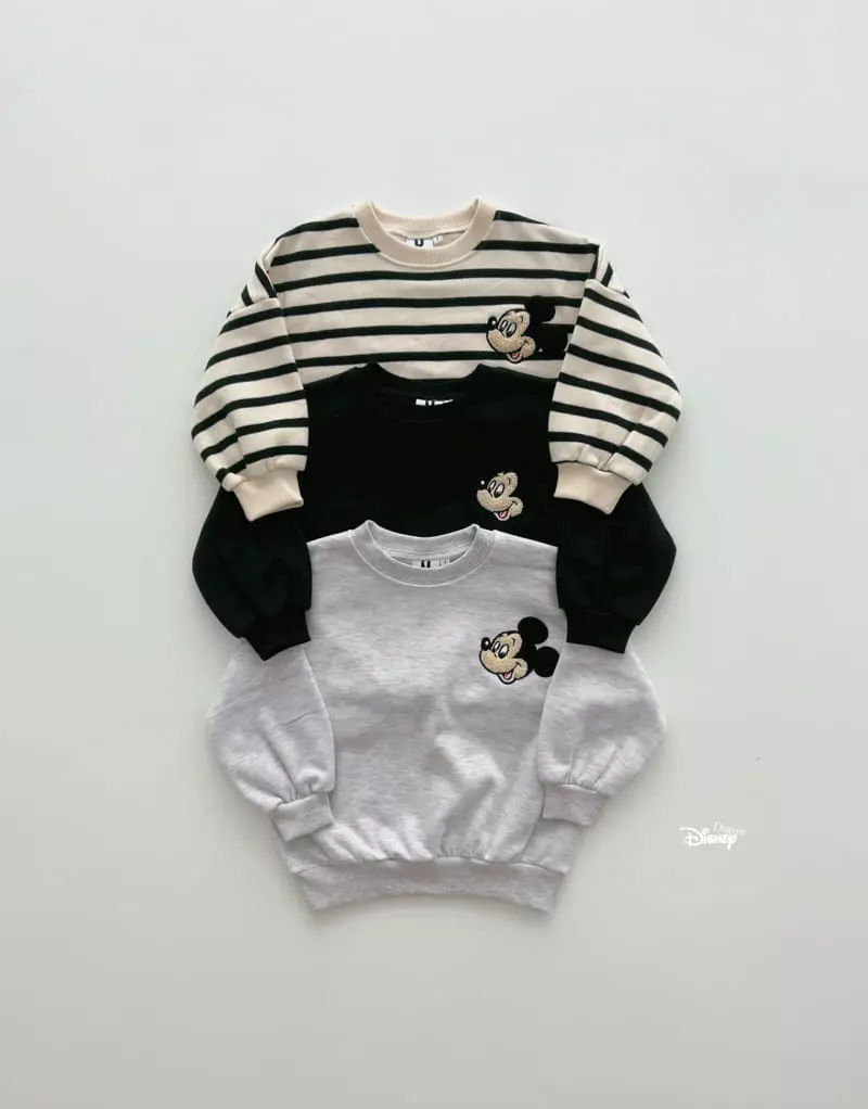 Dsaint - Korean Children Fashion - #childofig - Mickey Bookle Sweatshirt