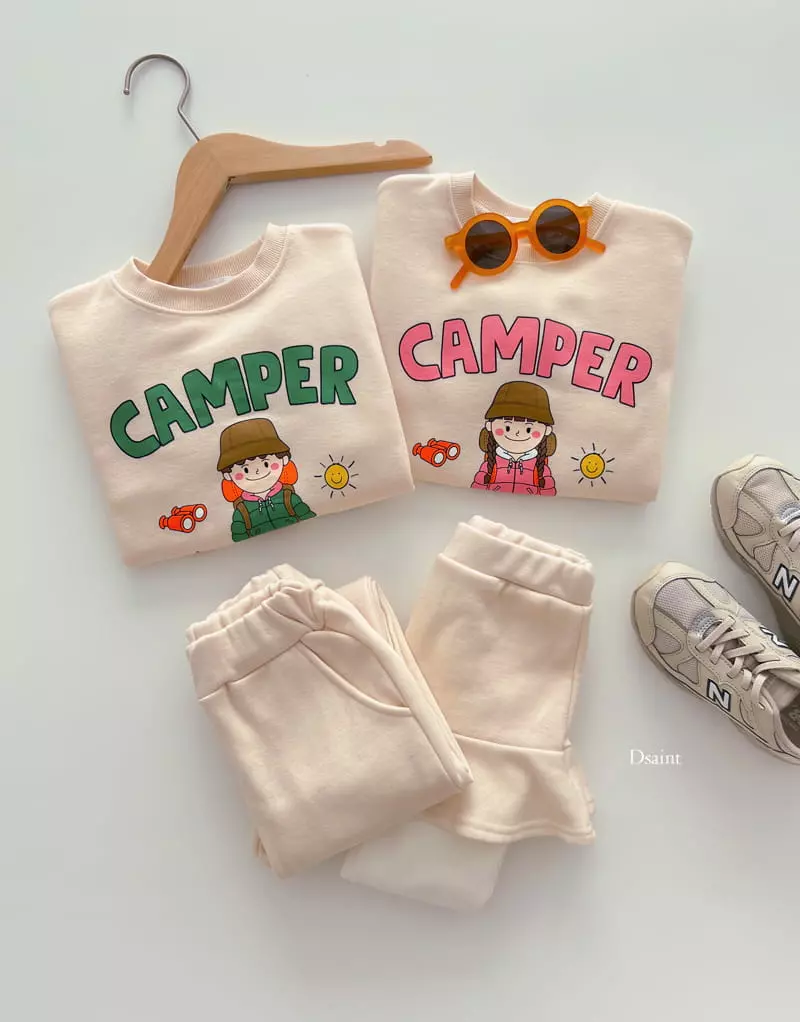 Dsaint - Korean Children Fashion - #childofig - Camper Top Bottom Set - 3
