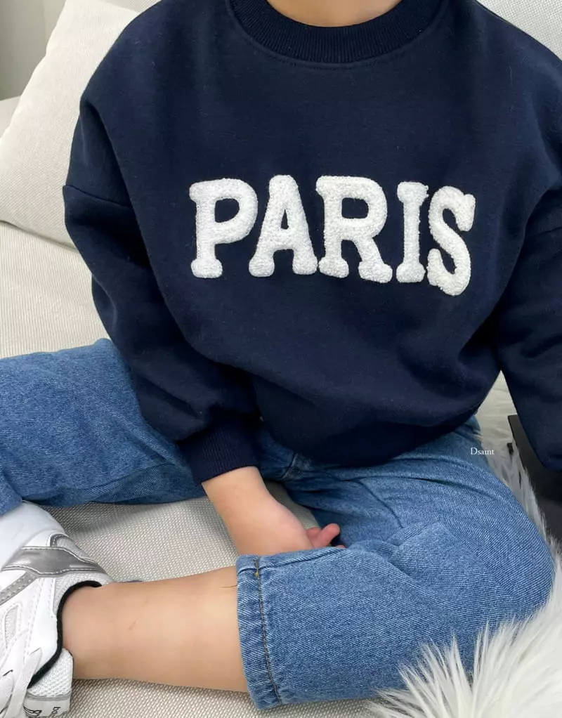 Dsaint - Korean Children Fashion - #childrensboutique - Paris Bookle Sweatshirt - 8