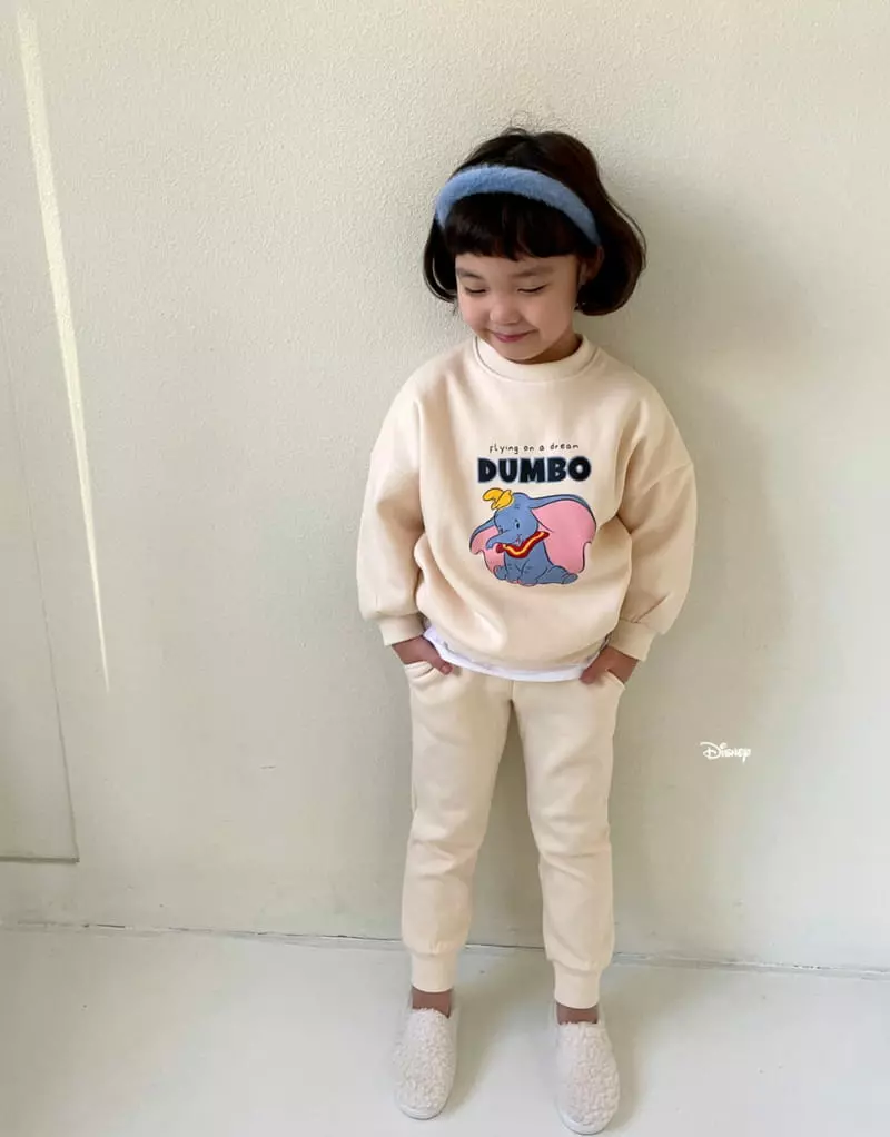 Dsaint - Korean Children Fashion - #childrensboutique - Flying Dumbo Top Bottom Set - 6