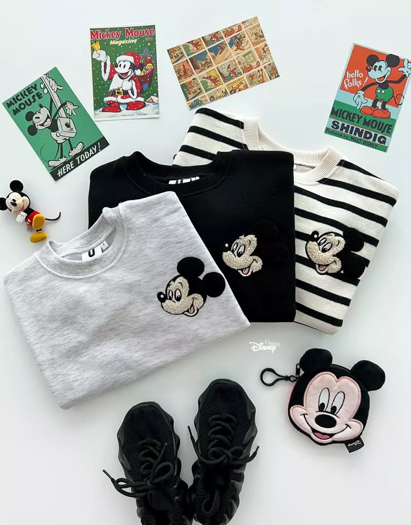 Dsaint - Korean Children Fashion - #childrensboutique - Mickey Bookle Sweatshirt - 2