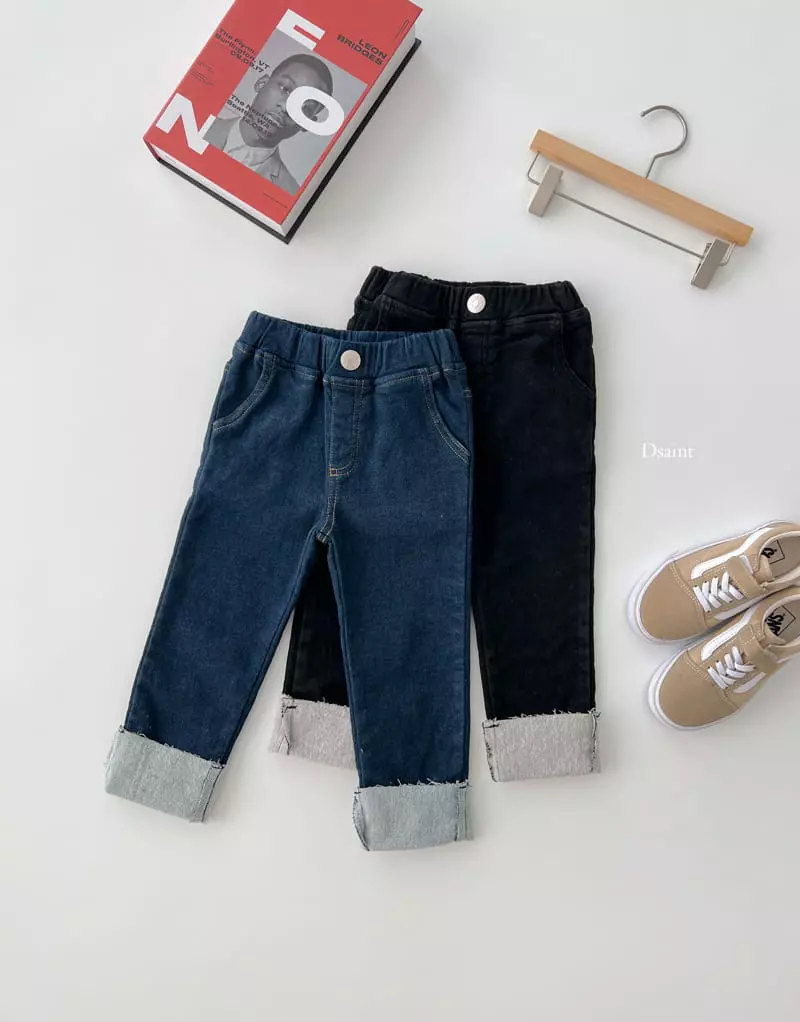 Dsaint - Korean Children Fashion - #childrensboutique - Tension Roll Up Pants