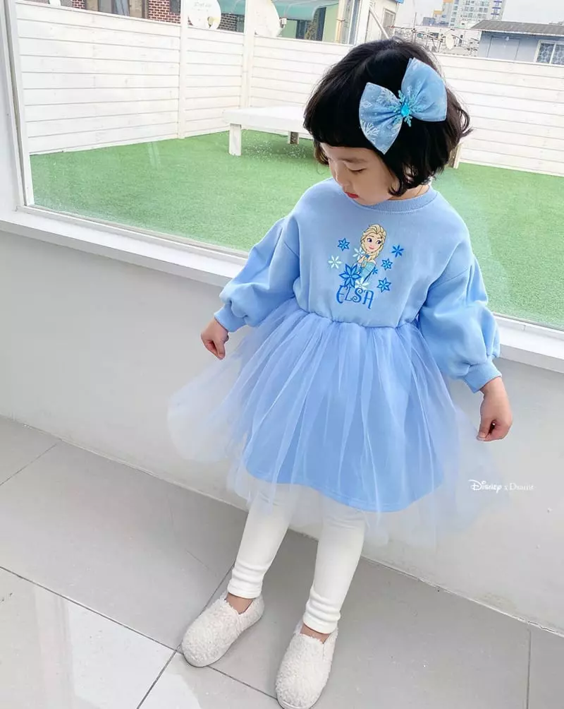 Dsaint - Korean Children Fashion - #childrensboutique - Snow Flower Ellsa One-piece